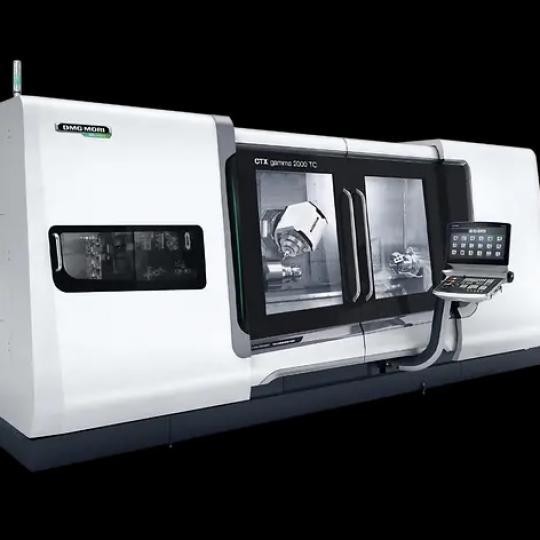 A prototype being machined in a CNC mill