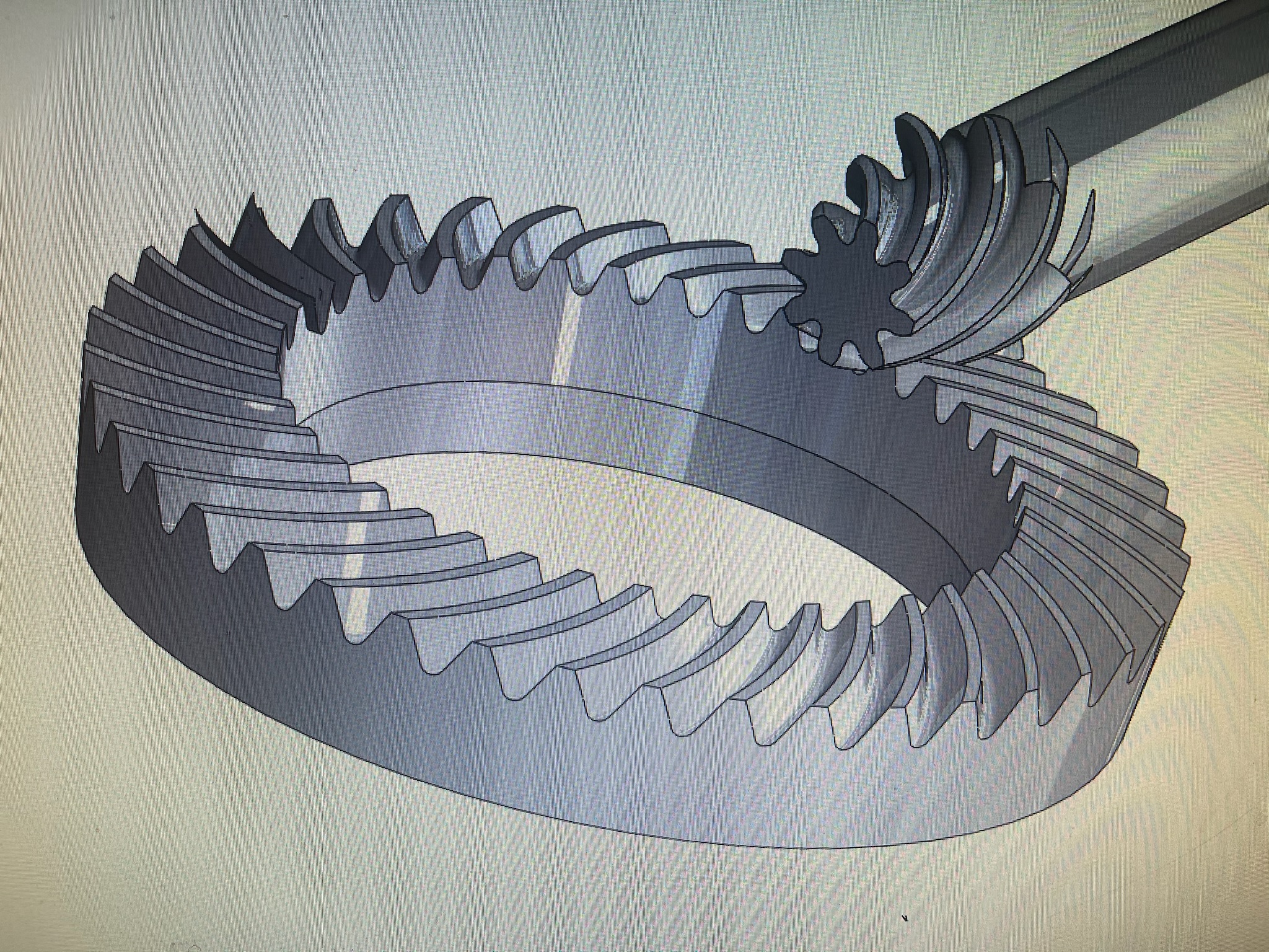 An assembled part 